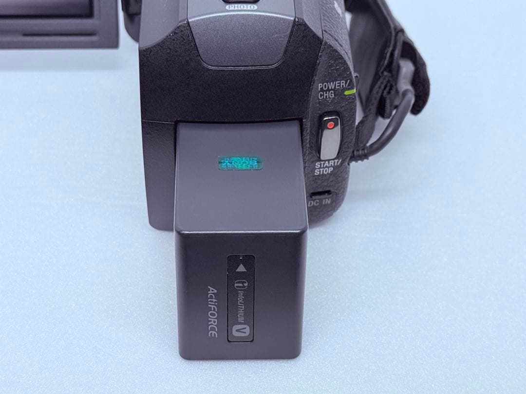 SONY FDR-AX30 4K ビデオカメラ 大容量バッテリー付き