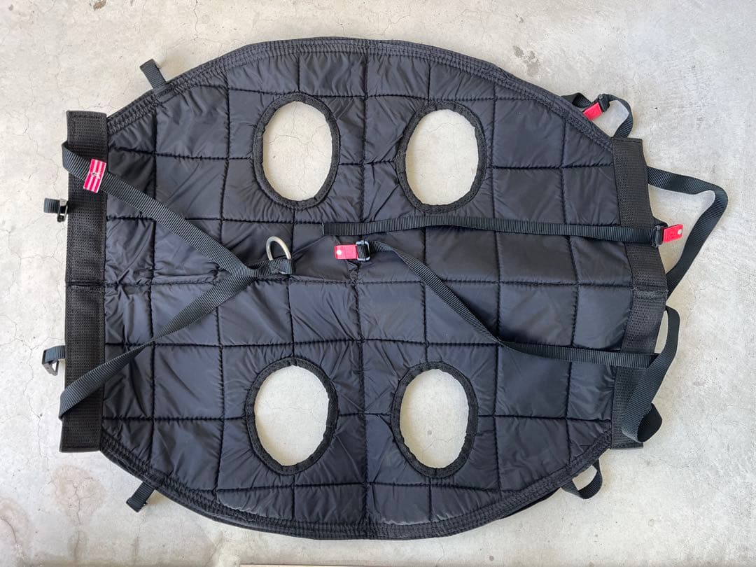 犬用移動補助ハーネス (黒 )中・大型犬用