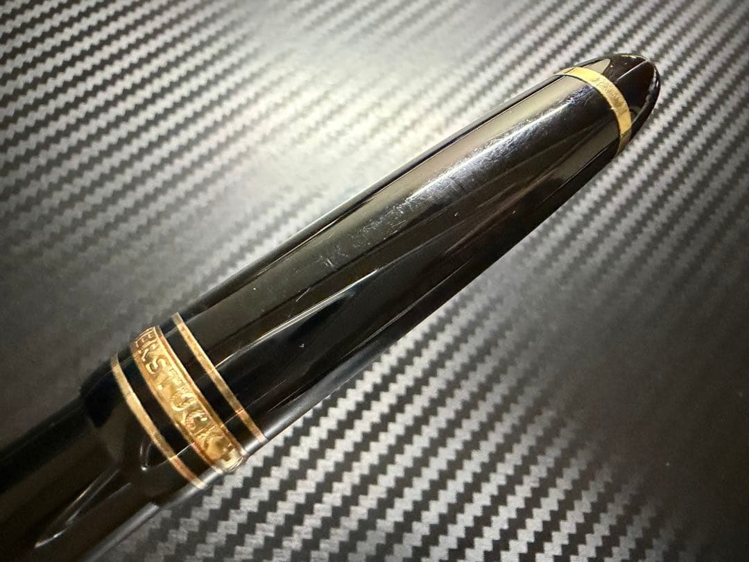 美品 モンブラン マイスターシュテュック 146 14C 全金 EF 万年筆