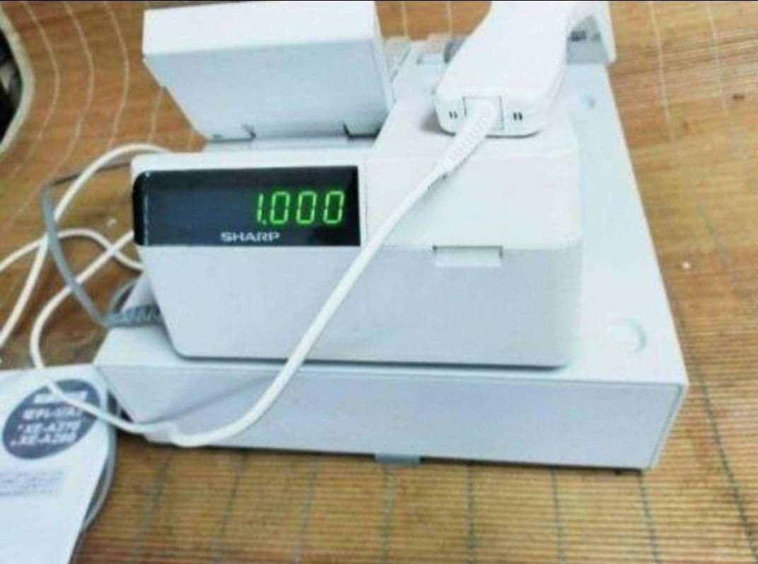 シャープレジスターXE-A280　PC連携　スキャナ付き 2801593