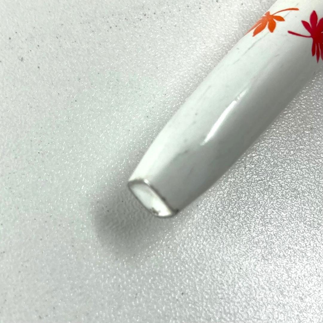 プラチナ Platinum 万年筆 ビンテージ 昭和レトロ ホワイト 14K