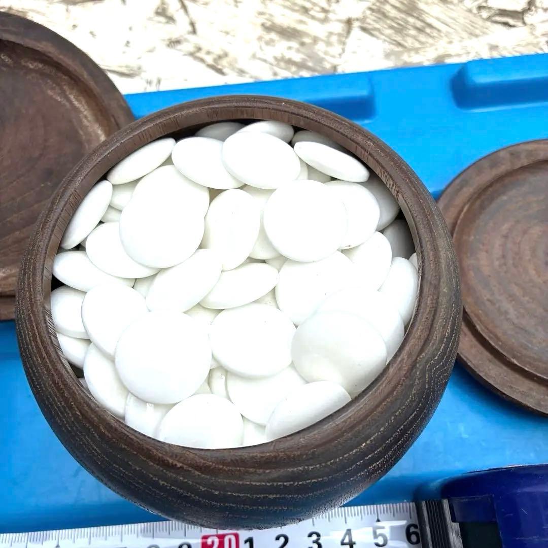 (そ)高級 囲碁 碁笥 碁石