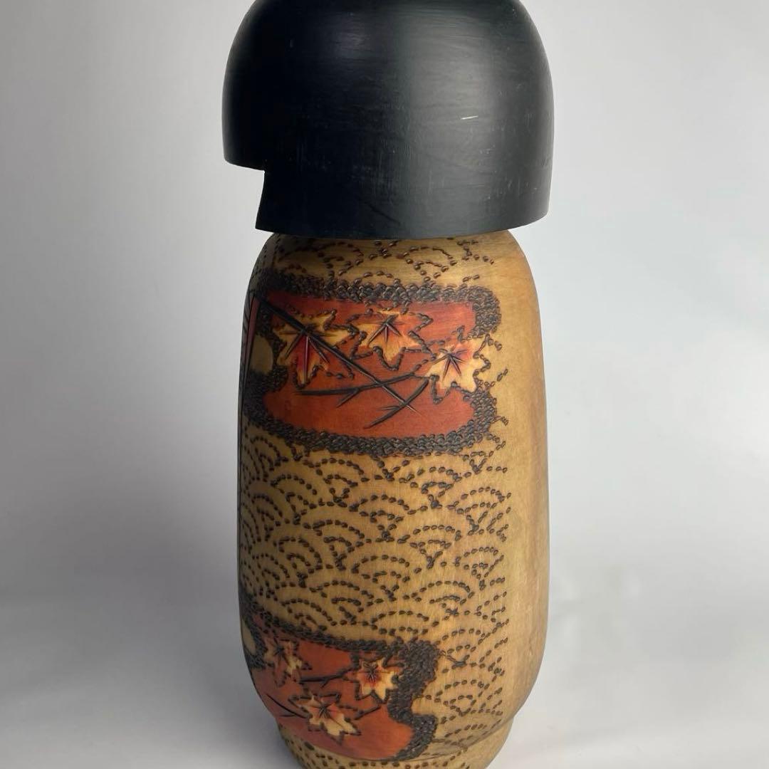 希少 小林伊之助 伊之助 作 創作こけし 郷土玩具