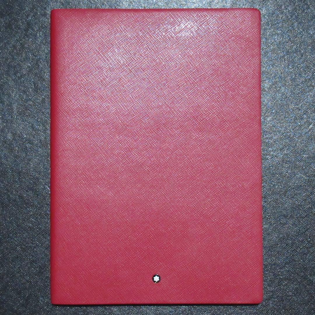 モンブラン ノート 163 レッド 126125 罫線無し
