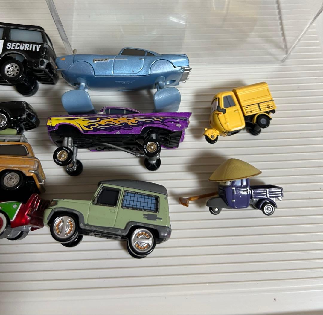 カーズ、ミニカー、マテル（フィンマック水走行タイプ、傘）