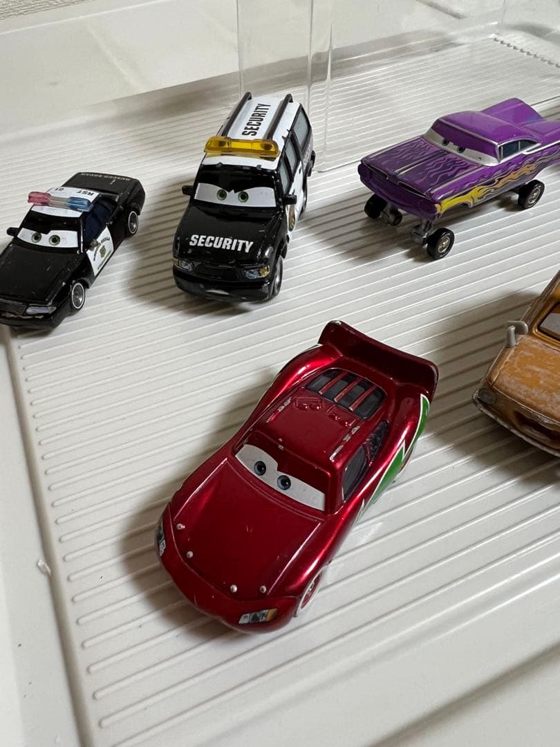 カーズ、ミニカー、マテル（フィンマック水走行タイプ、傘）