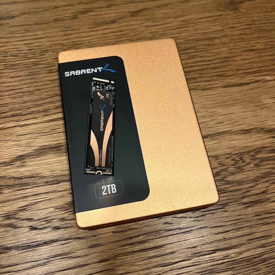 SABRENT Rocket 2TB NVME SSD最大5500MB/秒