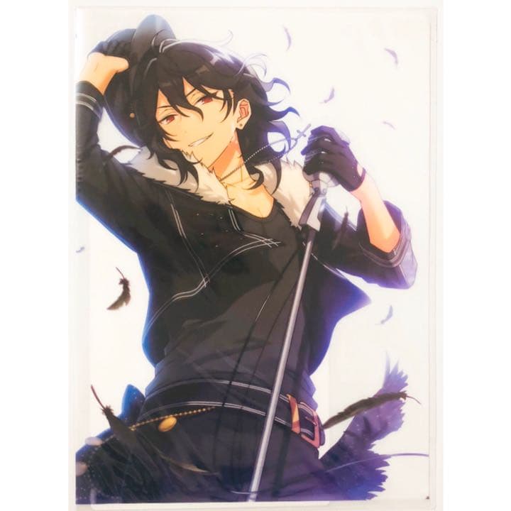 新品★あんスタ★UNDEAD【朔間零】リーダークリアファイル＆ビッグポストカード