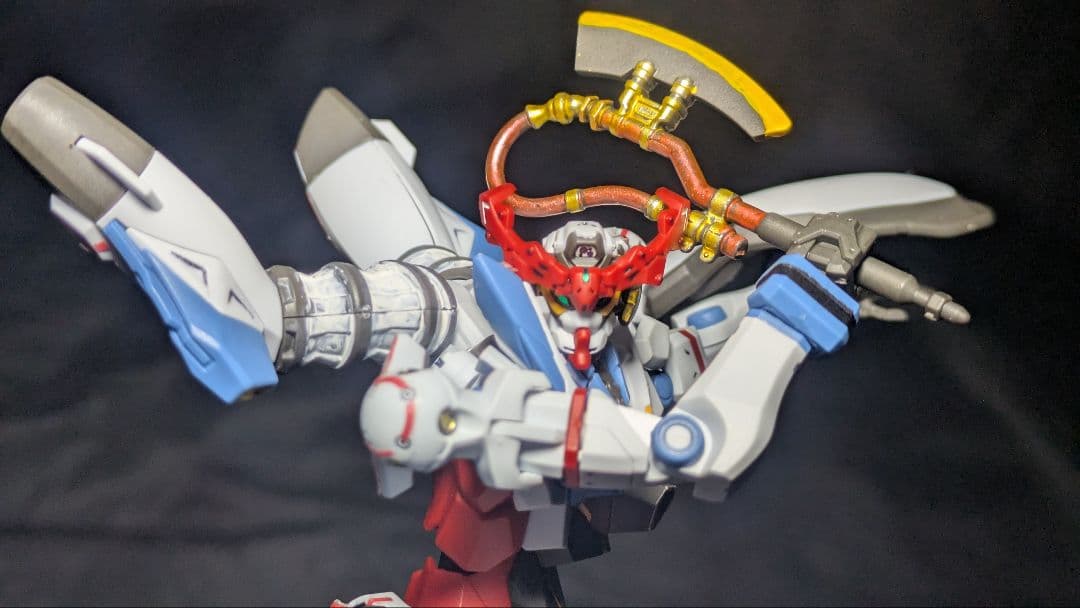 HG ジークアクス 塗装済 GQuuuuuuX ガンダム ガンプラ α殺し