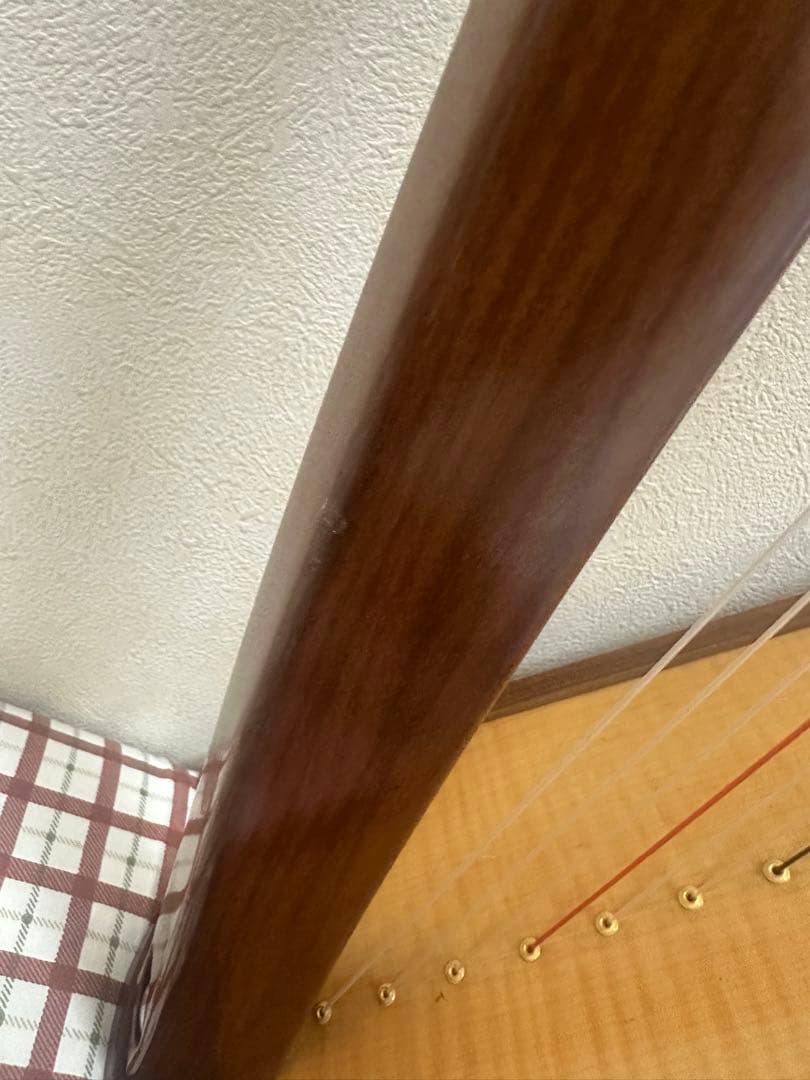 最終値下げ　木製ハープ アオヤマ　25弦　AOYAMA