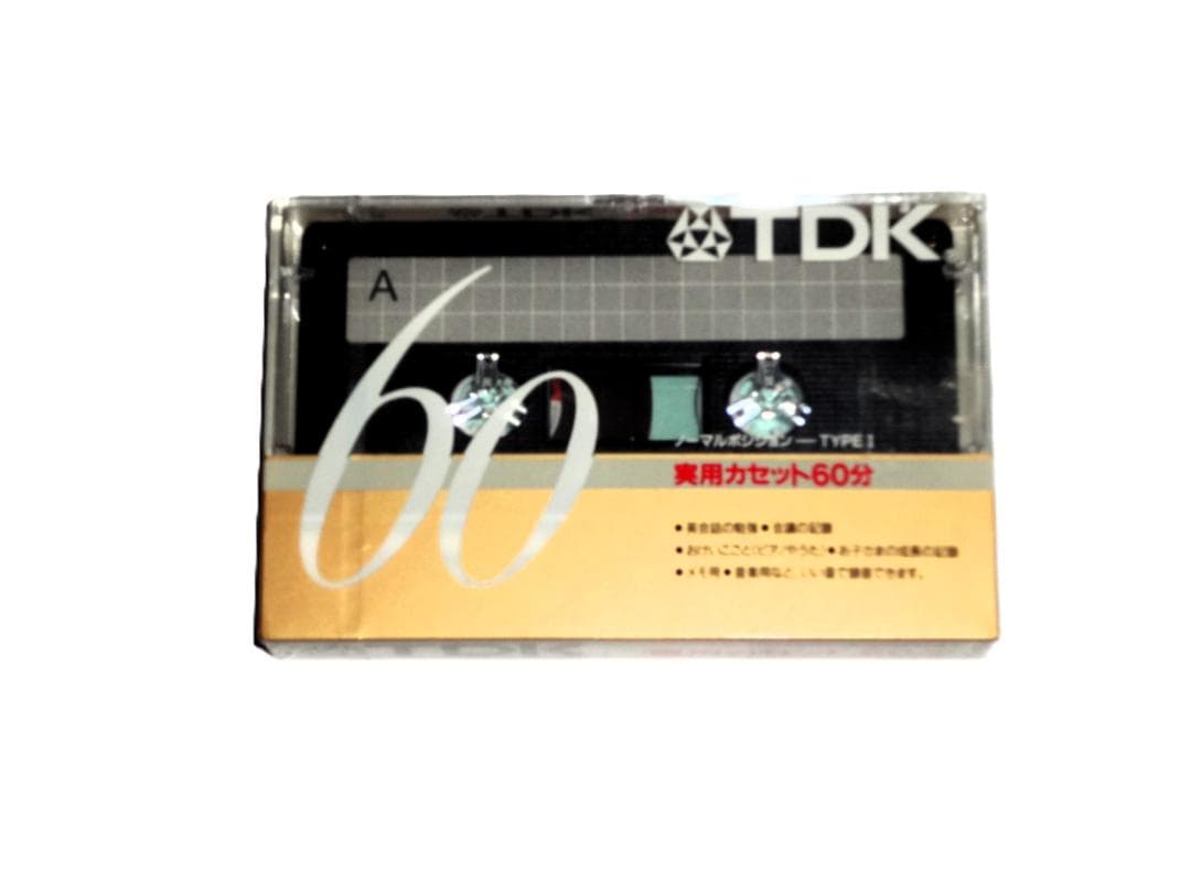 ⑯TDK カセットテープ 60分 TYPE I　未開封