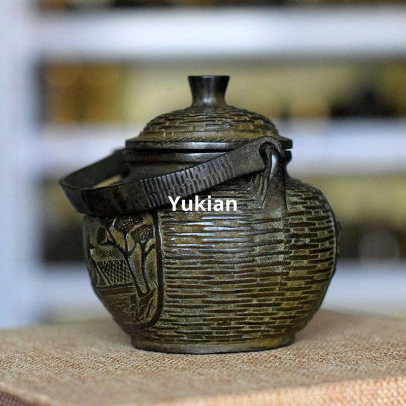 置物 茶器 銅壷 茶道具 香道具 装飾品 工芸品 美術品