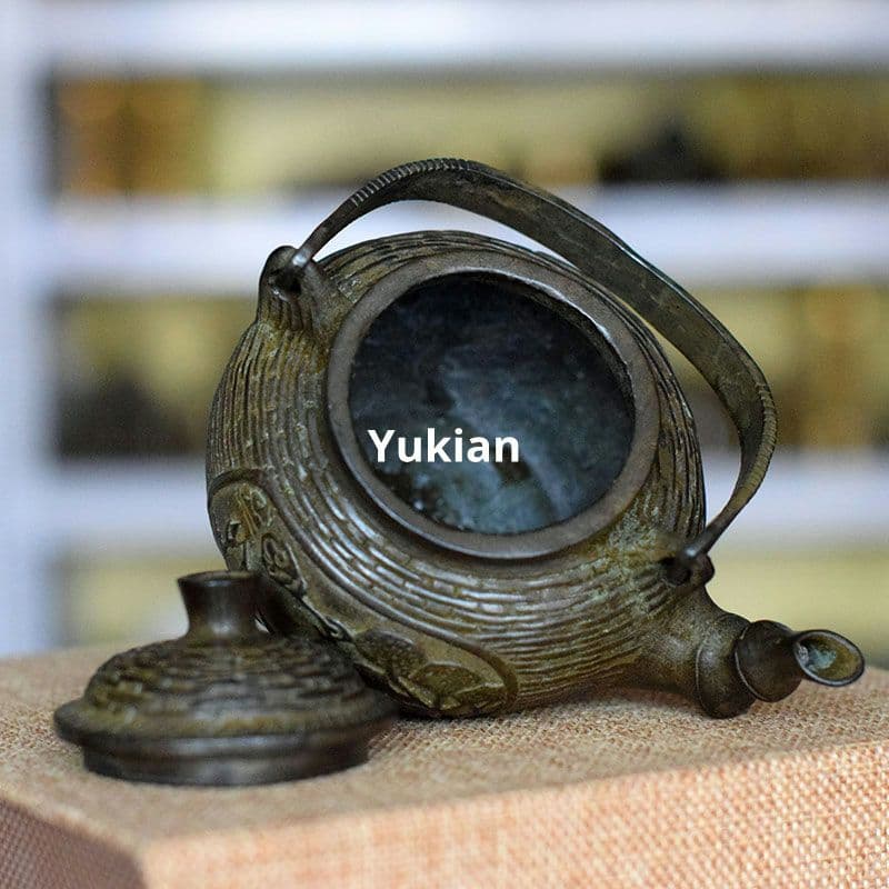 置物 茶器 銅壷 茶道具 香道具 装飾品 工芸品 美術品