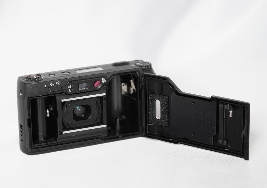 【名品】Ricoh GR1s コンパクトフィルムカメラ ブラック (動作確認済）