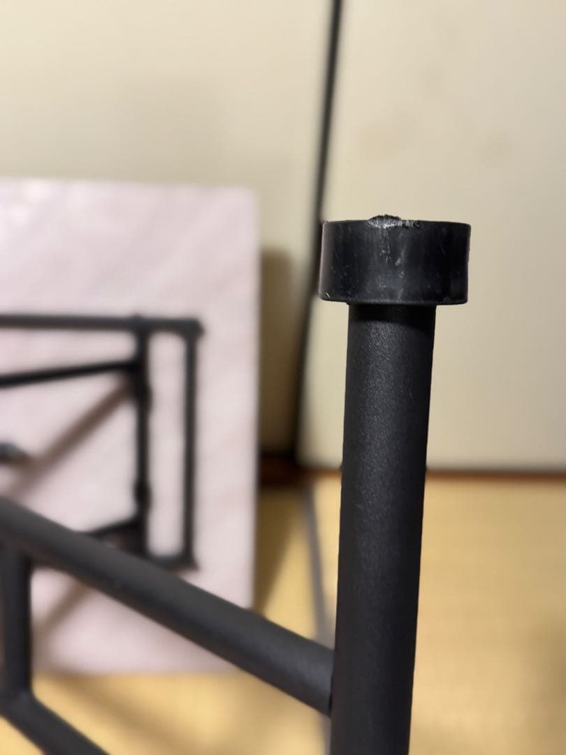 武田コーポレーション製　大理石柄　ガス圧式昇降テーブル　60×90