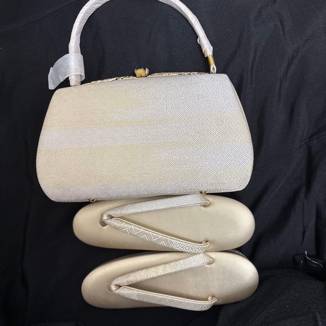 伊と忠 和装バッグ 草履セット 礼装用 未使用 お値下げしました❣️