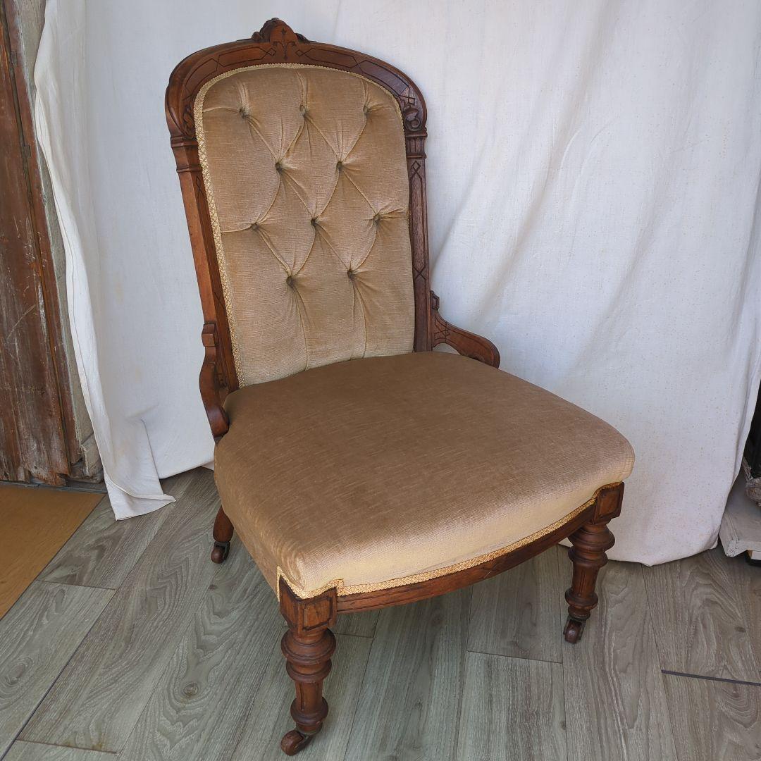 西洋アンティーク ナーシングチェア