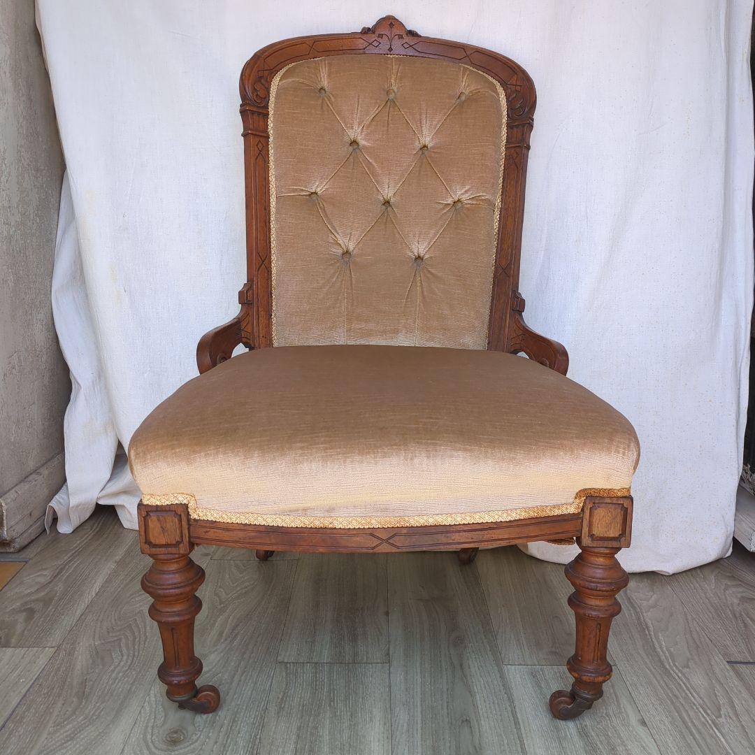 西洋アンティーク ナーシングチェア