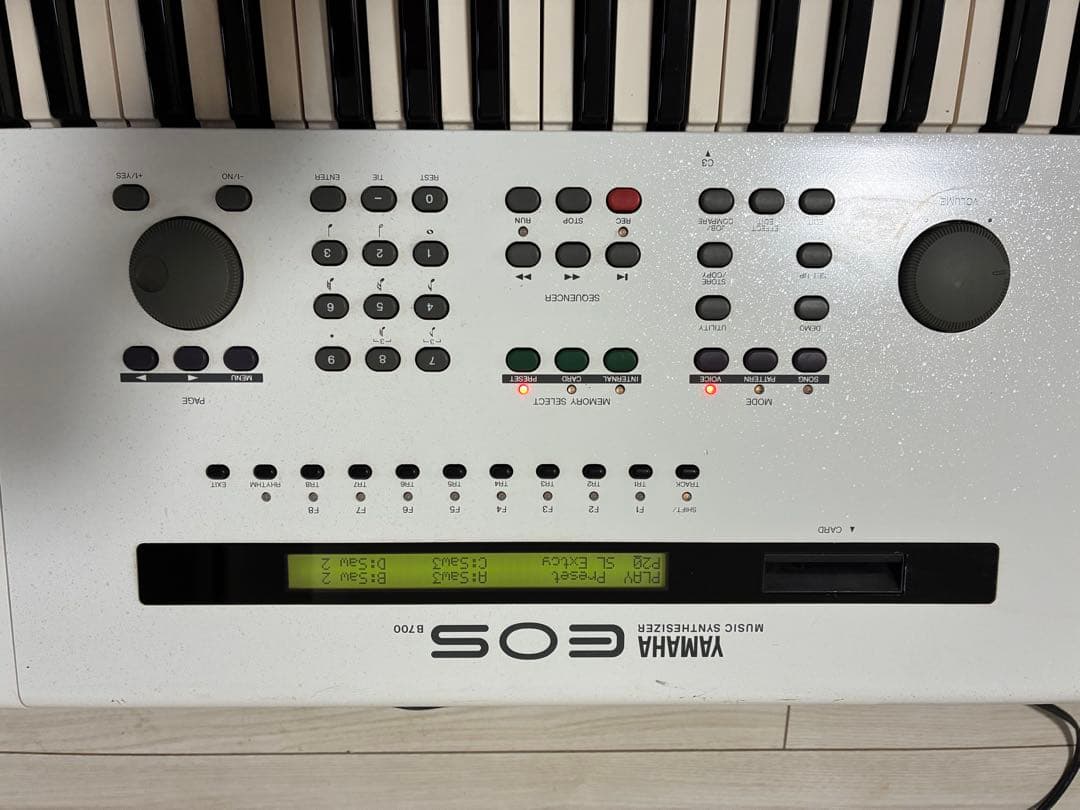 YAMAHA EOS B700 シンセサイザー 動作確認済み