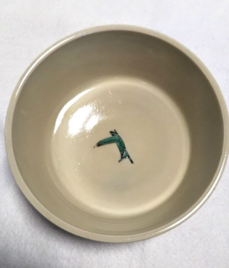 九谷焼 水指 南 繁正/茶道具 水指/九谷焼 繁正コレクション