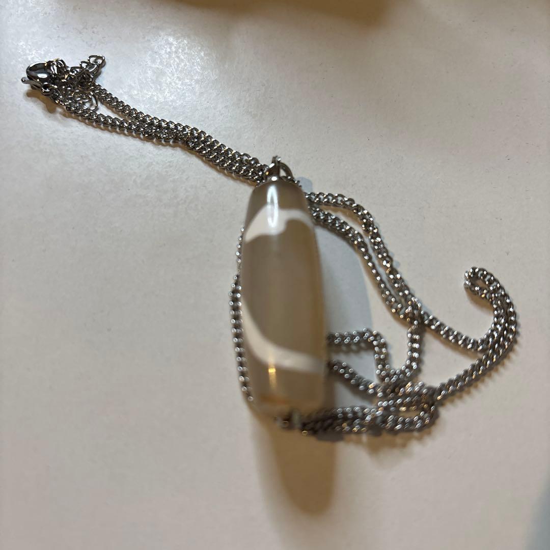 悪いことがなくなってきてる！天珠を一つは持ちたい！綺麗な白蛇白天珠さま！綺麗！