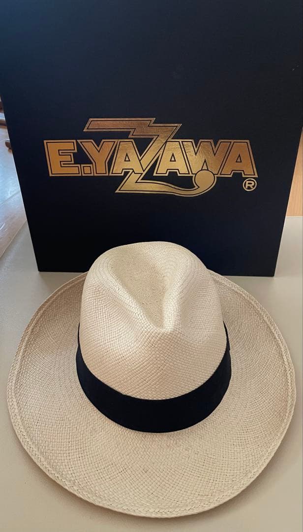 ひ*食様 矢沢永吉さん　パナマハット　 Lサイズ