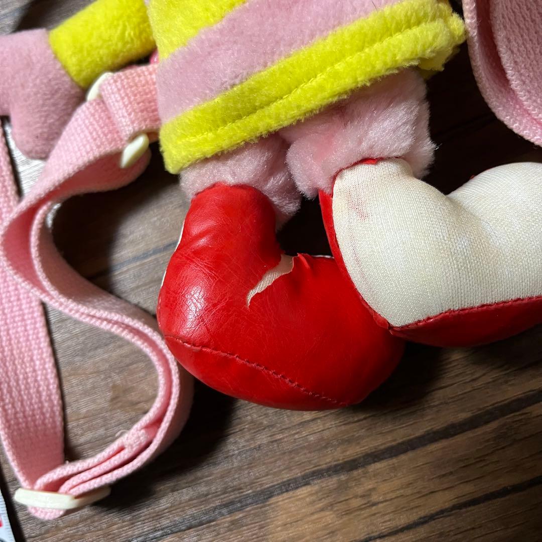 メゾピアノ　ぬいぐるみポーチ（リュック）　みみちゃん