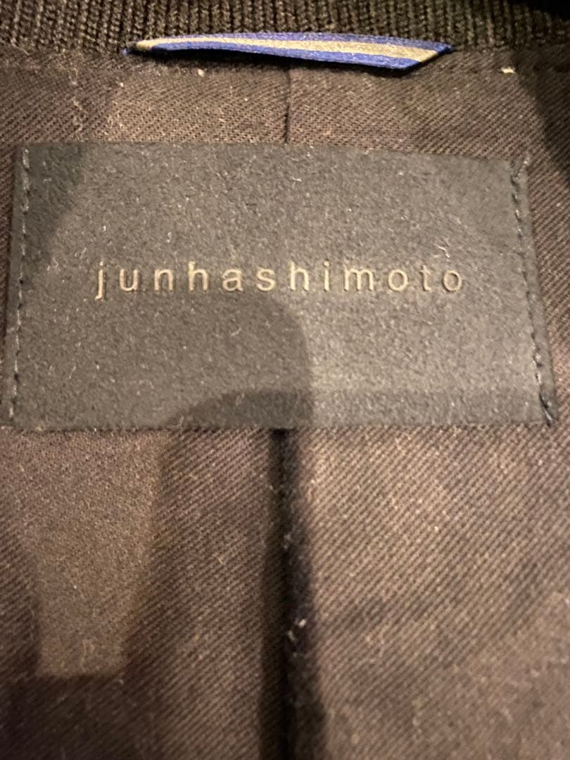 Junhashimoto 黒レザー シングルライダースジャケット