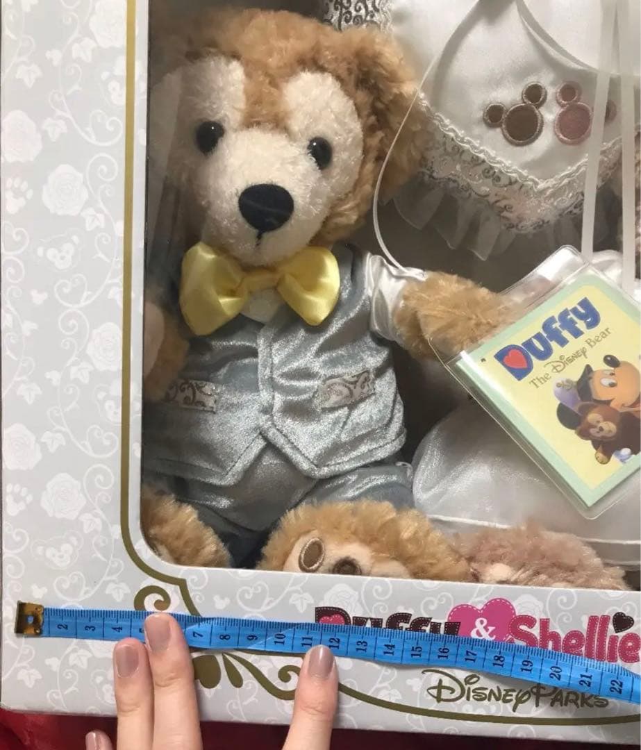 日本未発売★新品！HKDL ダッフィ＆シェリーメィ ウェディングドール
