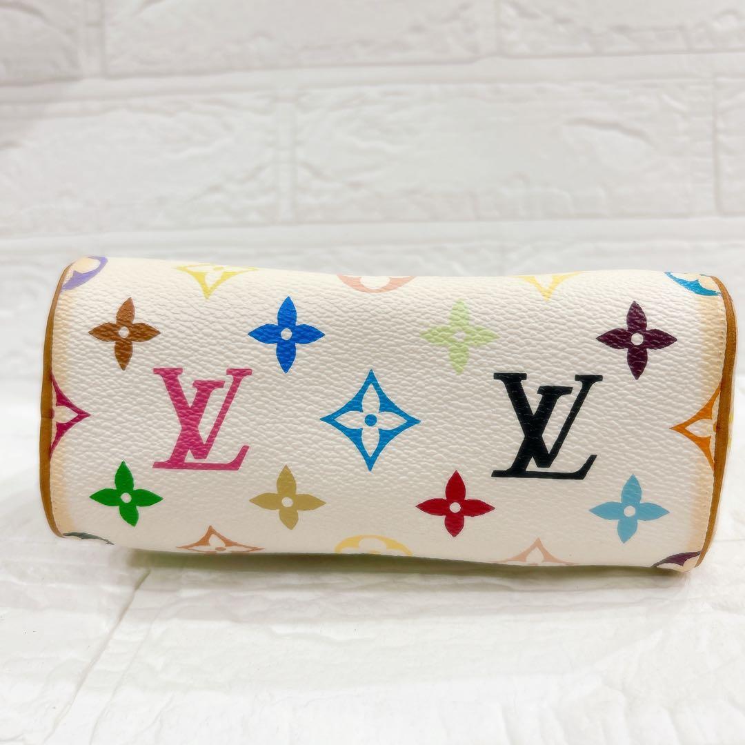 Louis Vuitton スピーディーミニ　 ホワイト/マルチカラー