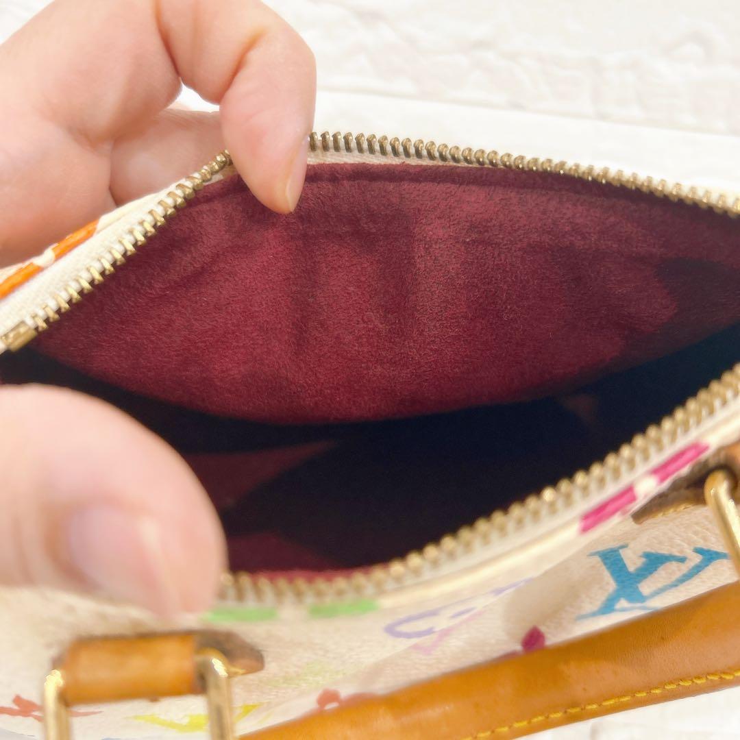Louis Vuitton スピーディーミニ　 ホワイト/マルチカラー