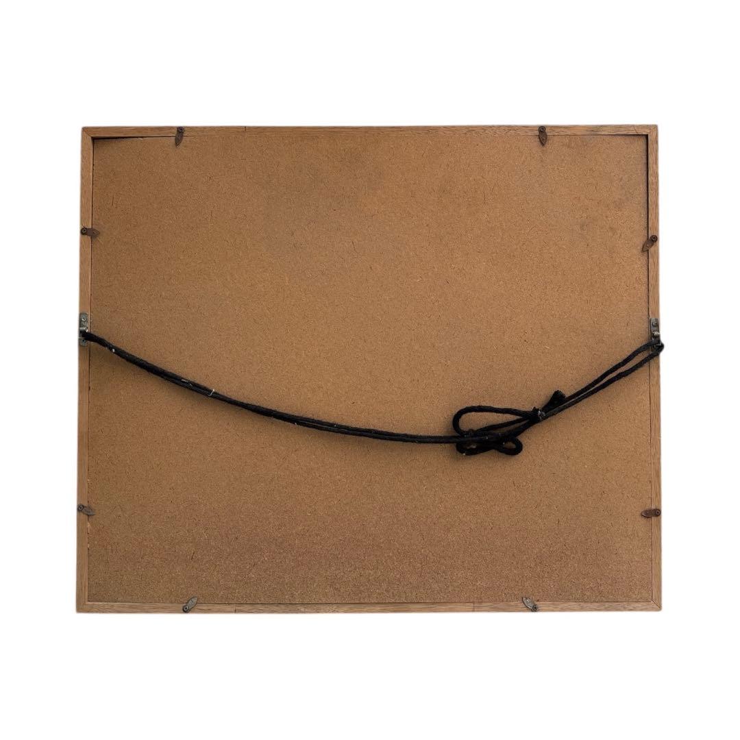 青木一男作　F6 風景画／油絵　絵画　油彩