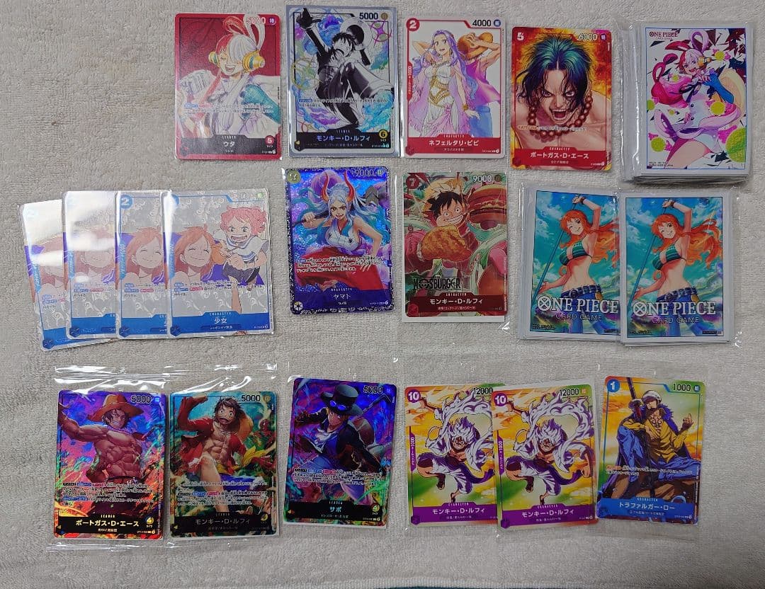 ワンピースカード　プロモ　パック　パラレル　スリーブ　プレイマット　まとめ売り