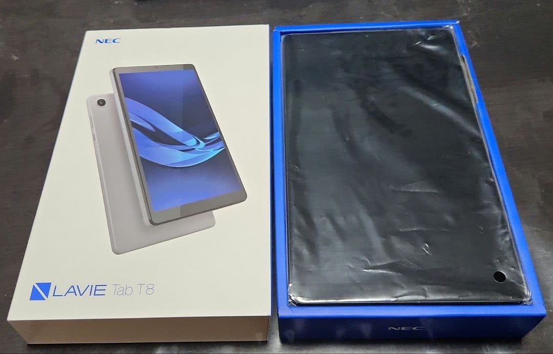 新品・未使用　NEC タブレット LAVIE Tab T8 グレー