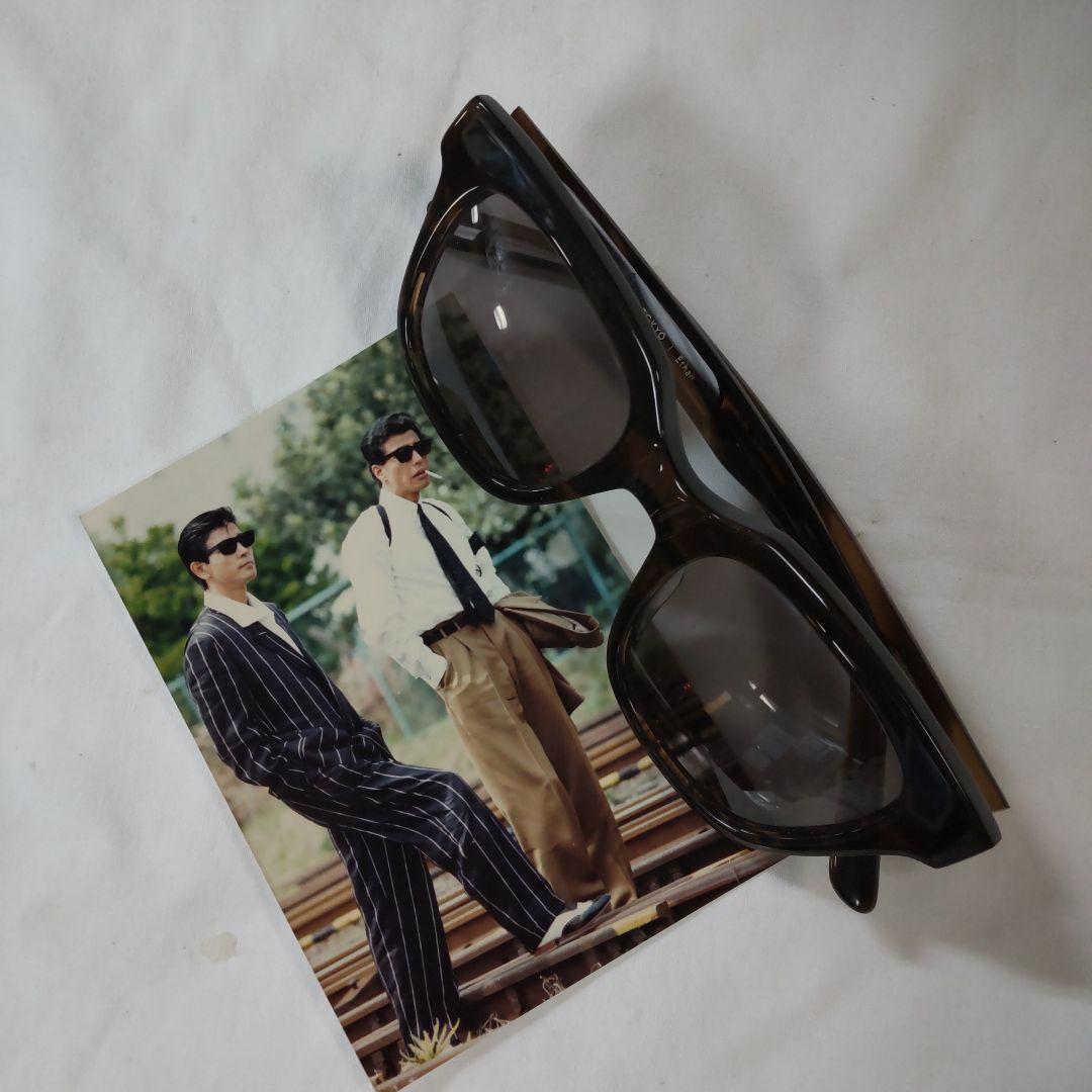 舘ひろしあぶない刑事クラフトマンデザインサングラス黒