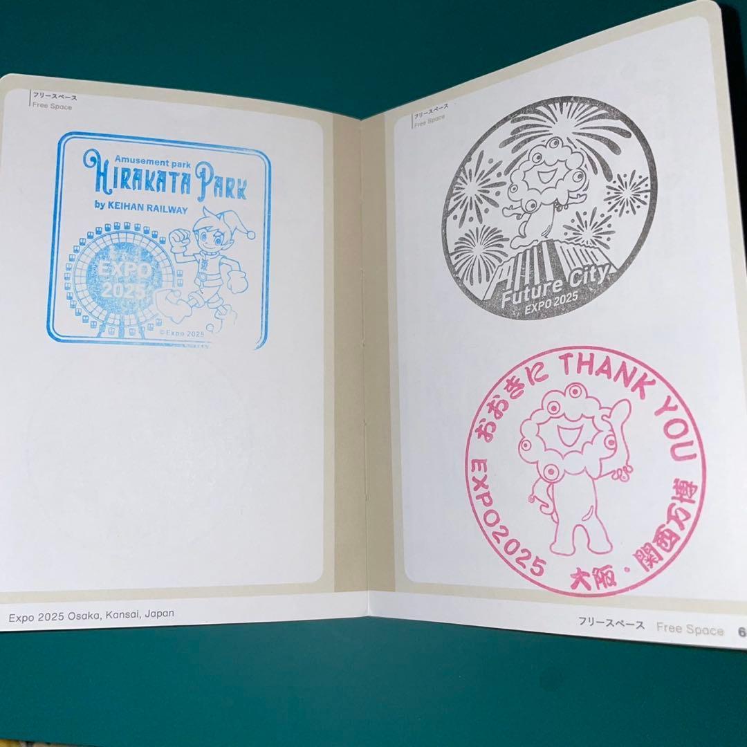 ④ 【コンプ】万博 公式 パスポート コンプリート スタンプ帳