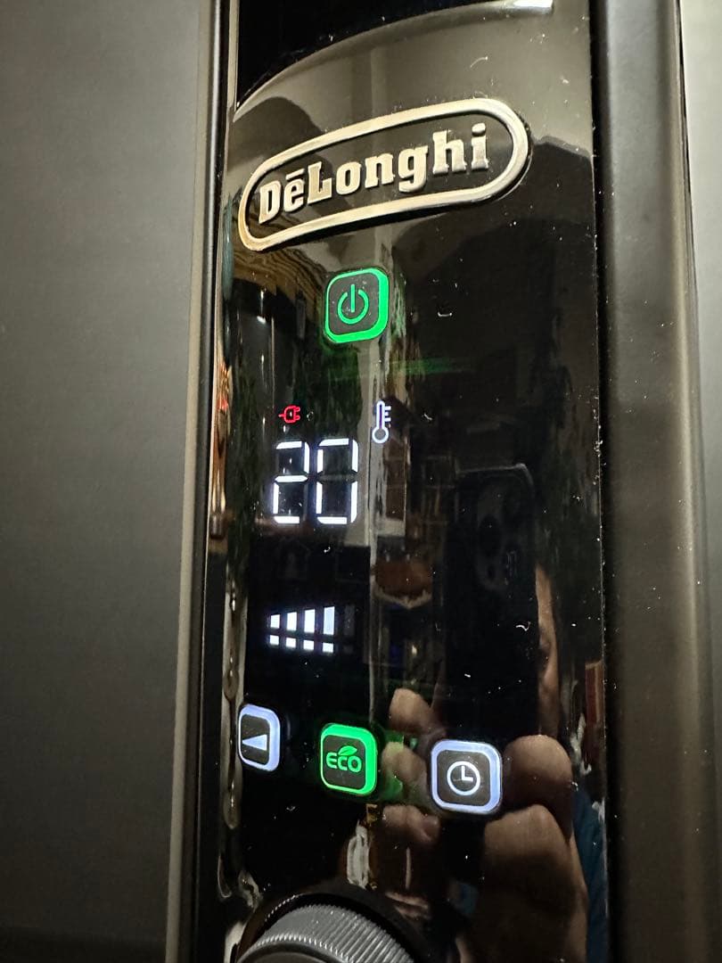 美品　デロンギ マルチダイナミックヒーター MDHU15-PB ゼロ風暖房