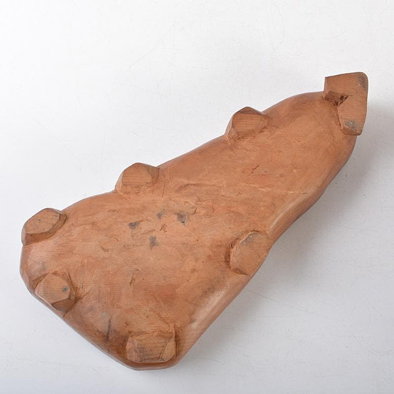 天然石　鑑賞石　太湖石　霊壁石　置物　重さ約5.4kg　唐木台付　CR7169F