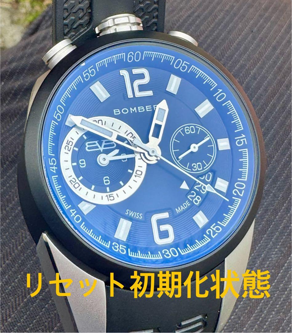 BOMBERG ボンバーグ クォーツ クロノグラフ 腕時計