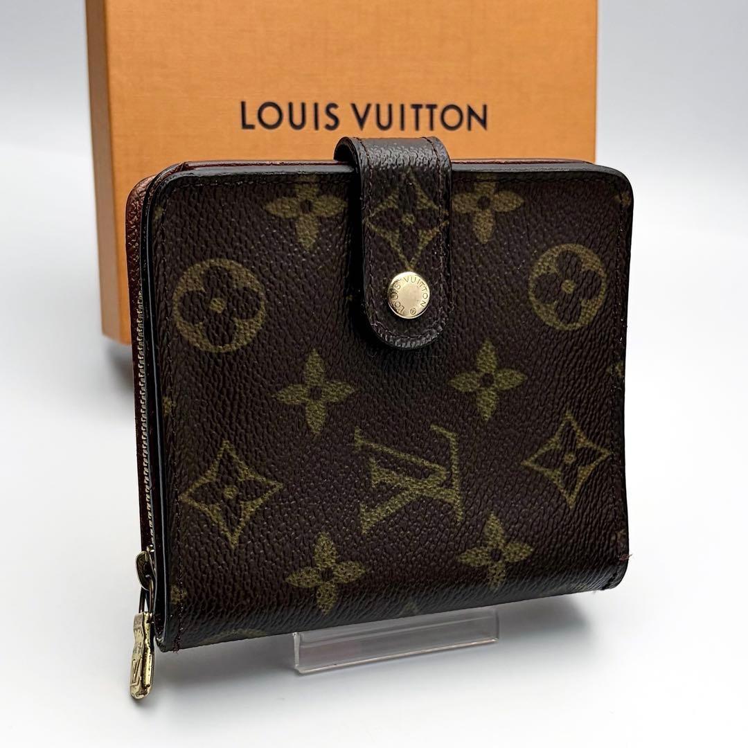 【本日限り✨】 ルイヴィトンコンパクトジップ モノグラム正規品保証Z393