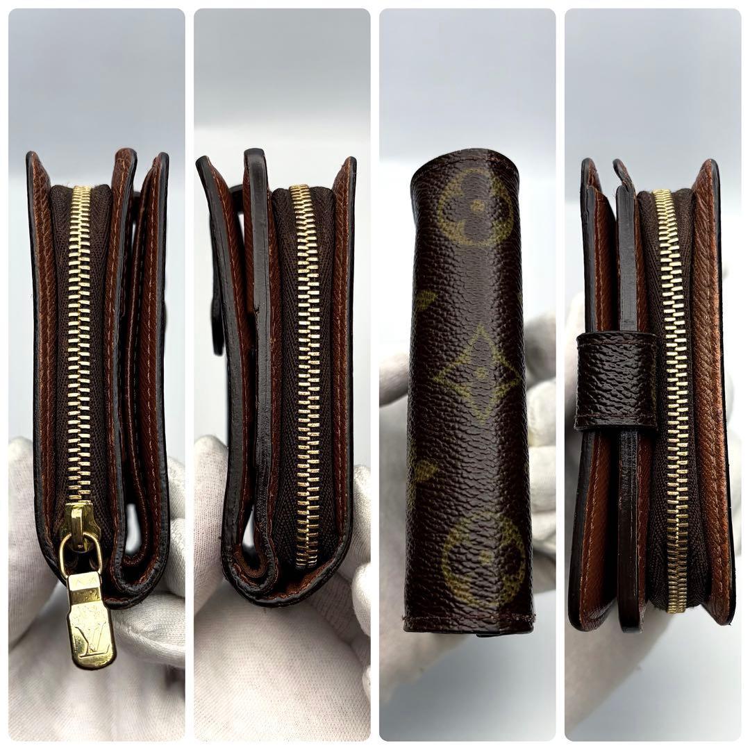 【本日限り✨】 ルイヴィトンコンパクトジップ モノグラム正規品保証Z393