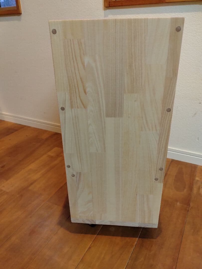 木製　ハンドメイド　オーダー　キャスター付き　BOX　ラック　シェルフ 棚