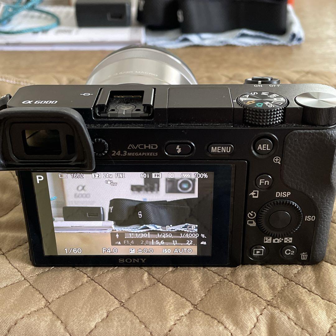SONY α6000 ミラーレス一眼ILCE-6000Y ショット数979枚