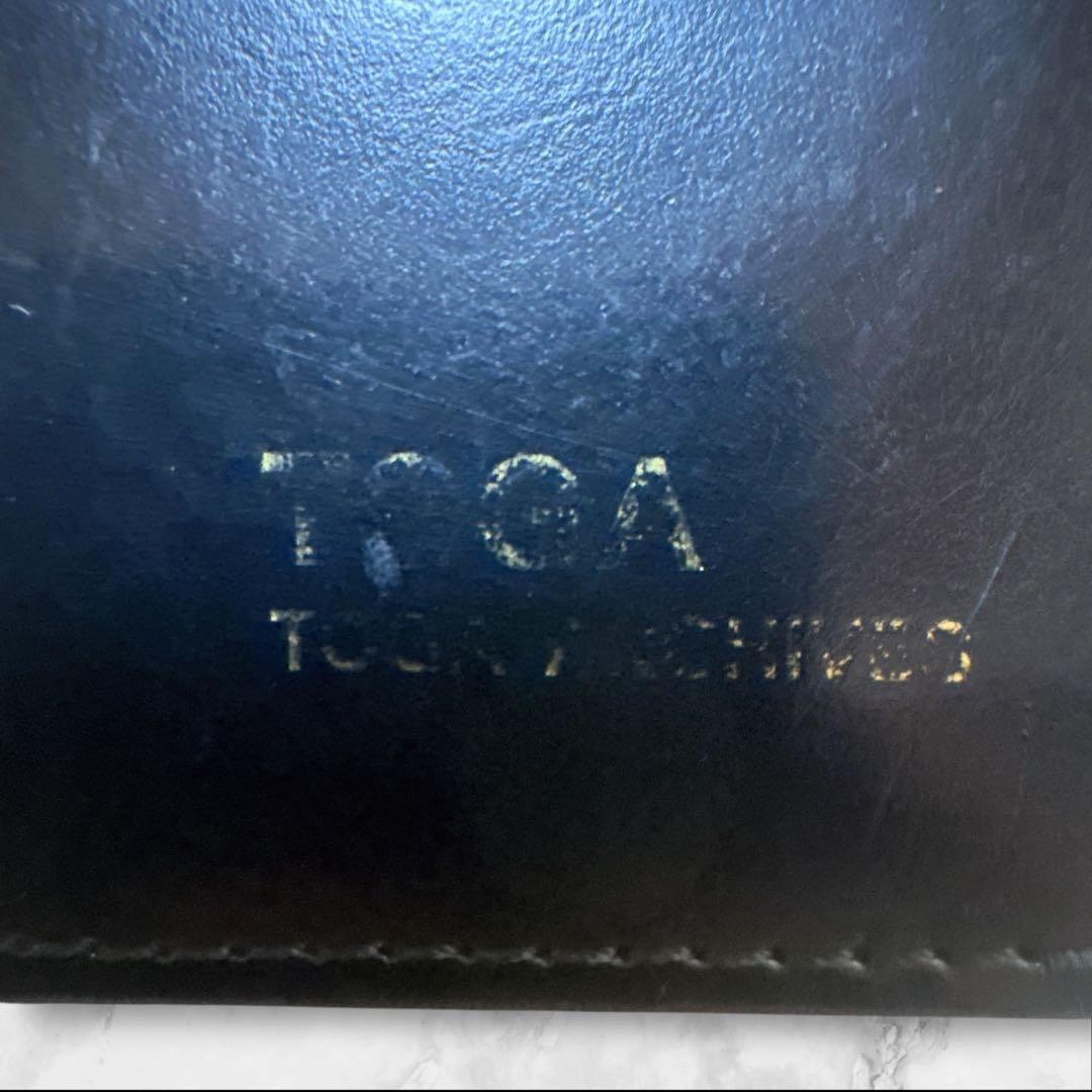 トーガ　アチーブス　ブラックレザー ケース　スタッズ