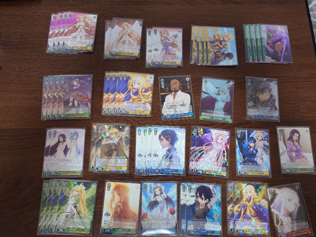 sao ソードアートオンライン 宝枝　デッキ　ヴァイス