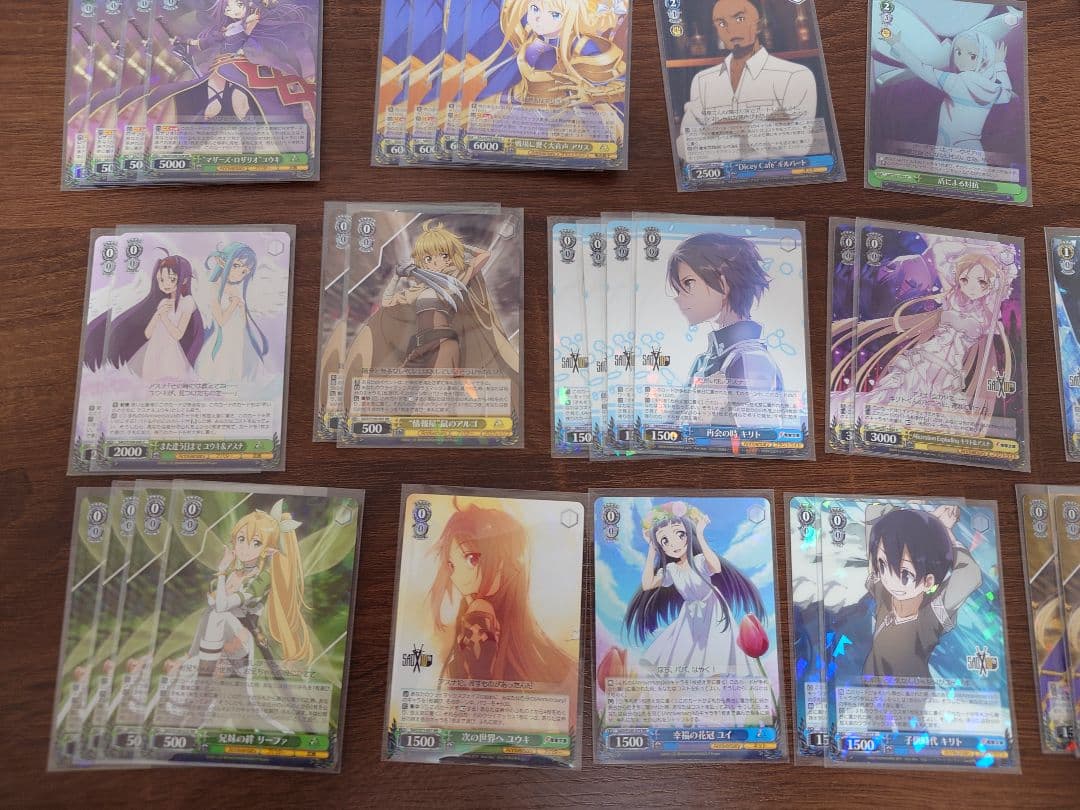 sao ソードアートオンライン 宝枝　デッキ　ヴァイス