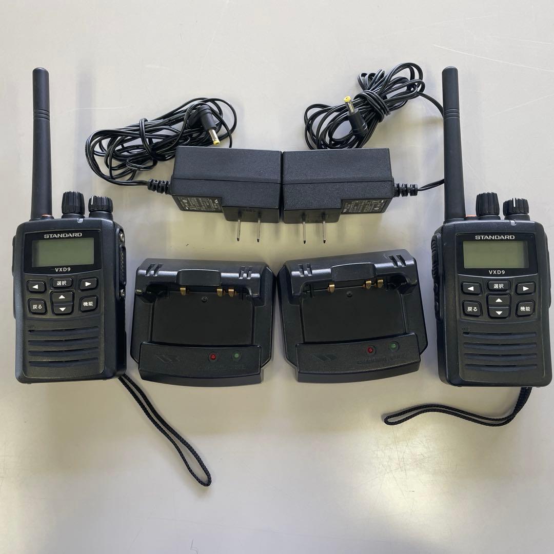 k*u様 スタンダード製　デジタル携帯型無線機　登録局　VXD9