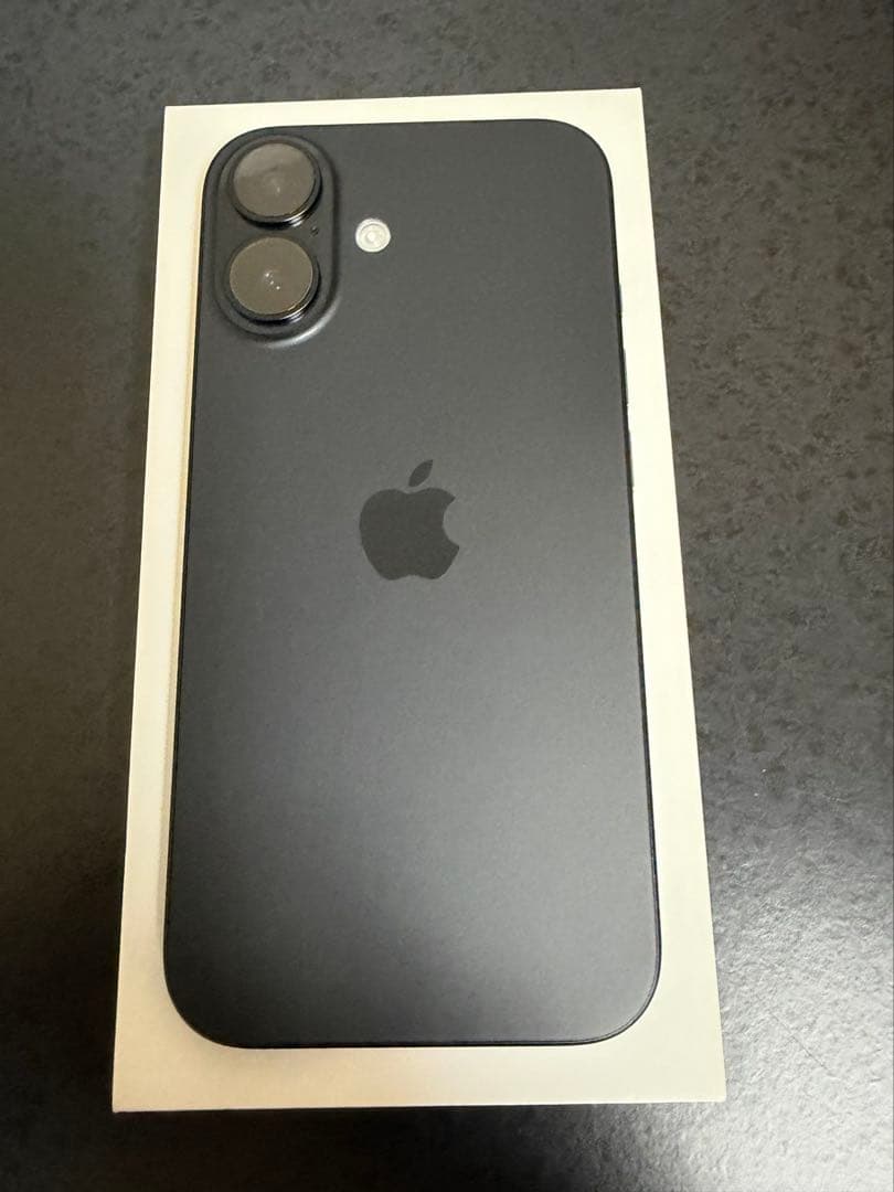 iPhone16 128gb ブラック