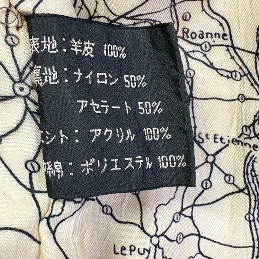 DEUX2C　フライトジャケット　アウター　A-2　シープレザー　本革　Ｍ