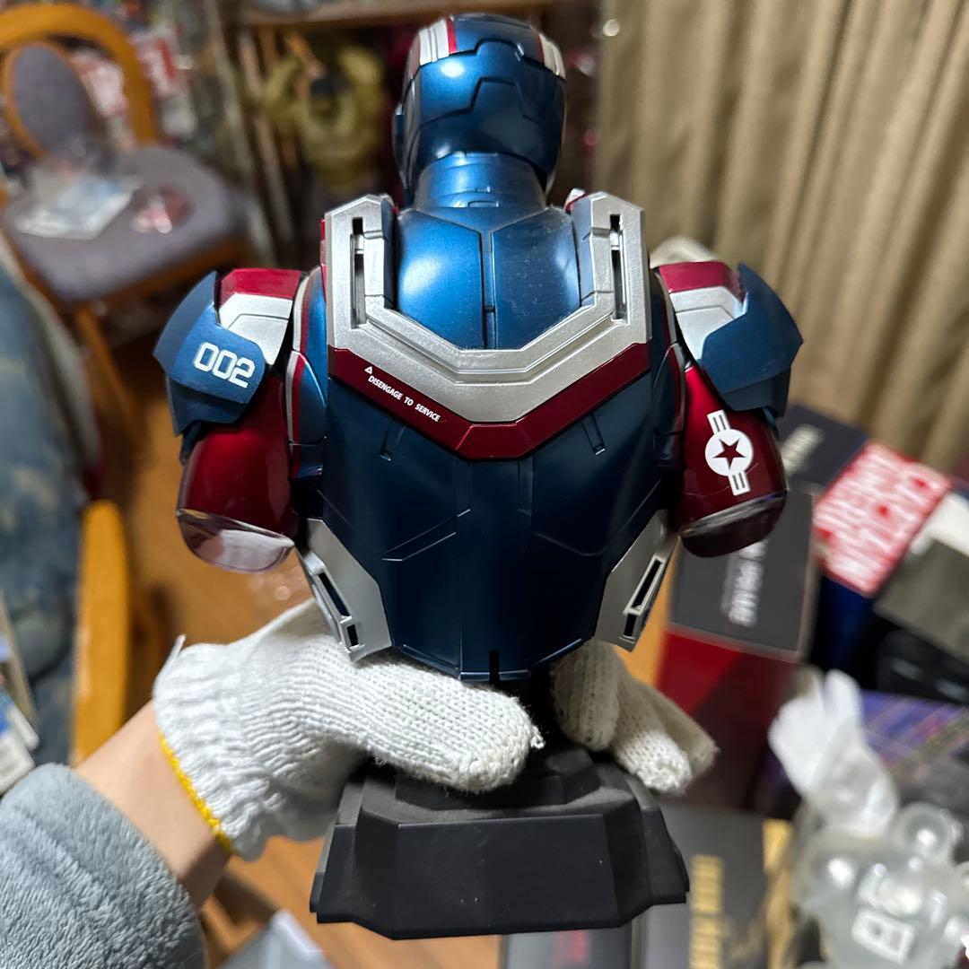 アイアンパトリオット アイアンマン　バスト　フィギュア2体セット